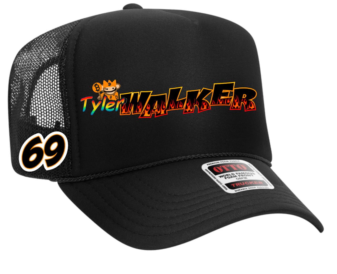 Tyler Walker Flames Hat