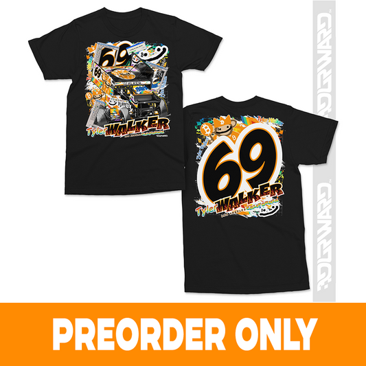 Black Race Tee