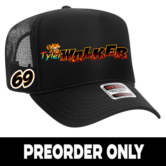 Tyler Walker Flames Hat